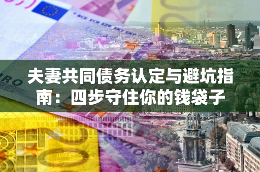 北京夫妻共同债务认定与避坑指南：四步守住你的钱袋子