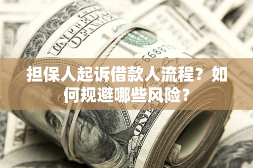 北京担保人起诉借款人流程？如何规避哪些风险？