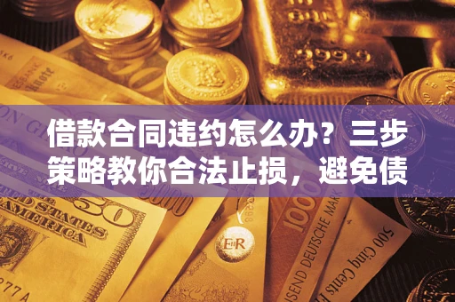 北京借款合同违约怎么办？三步策略教你合法止损，避免债务危机升级